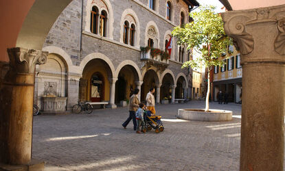 Bellinzona zona pedonale in centro citt&agrave;