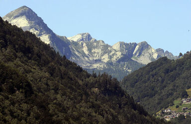 Pioda di Crana veduta pizzo montagne