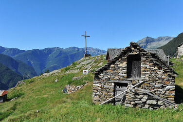 Monte Cima Val Lavizzara veduta panoramica