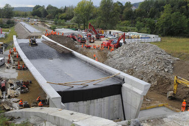 Ligornetto cantiere ferrovia Mendrisio Stabio Varese Ligornetto cantiere ferrovia Mendrisio Stabio Varese