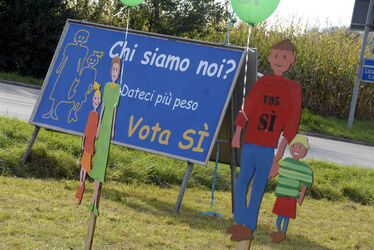 Quartino manifestazinoe a favore V95 Quartino manifestazinoe a favore V95