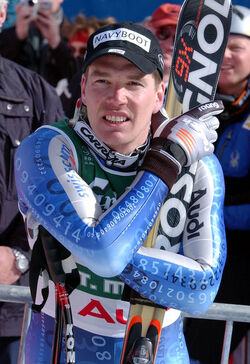 Sci Alpino Mondiali St.MoritzSki Alpin WM 2003 Abfahrt Maenner