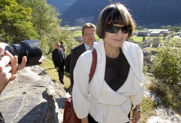 Biasca Micheline Calmy Rey
