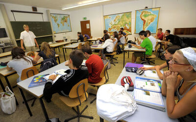 Locarno Scuola Media classe 4B