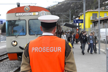 Agno sicurezza alla stazione di Serocca