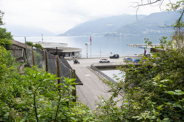 Brissago vedute e scorci dogana italosvizzera