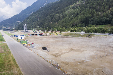 Ambr&igrave; Piotta cantiere nuova pista della Valascia