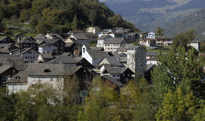 Chironico veduta paese
