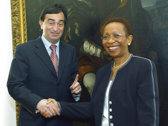 Bellinzona Ambasciatrice Sudafricna in visita
