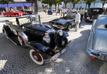 Lugano raduno auto storiche