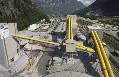 Pollegio cantiere Alptransit