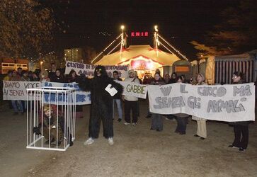 Lugano manifestazione animalista