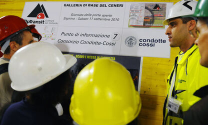 Sigirino giornata delle porte aperte Alptransit