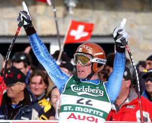 Sci Alpino Mondiali St.MoritzSki Alpin WM 2003 Abfahrt Maenner