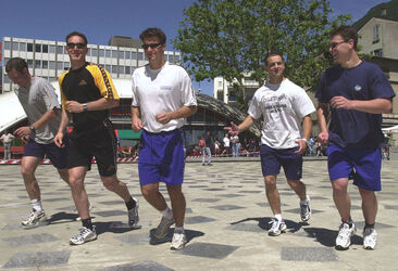 Bellinzona corsa militare per TelethonTelthon