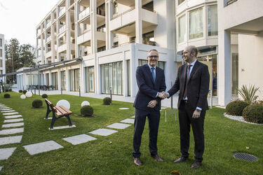Lugano inaugurazione Centro abitativo e di cura Tertianum Parco Maraini