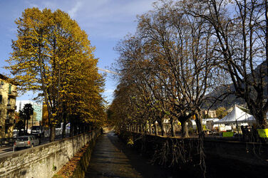 Lugano fiume Cassarate