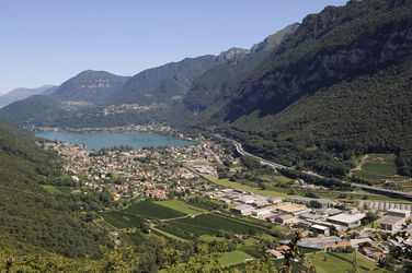 Basso Ceresio veduta panoramica