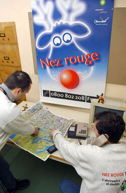 Rivera volontari Nez Rouge