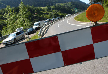 Wassen deviazione traffico A2 Wassen deviazione traffico A2