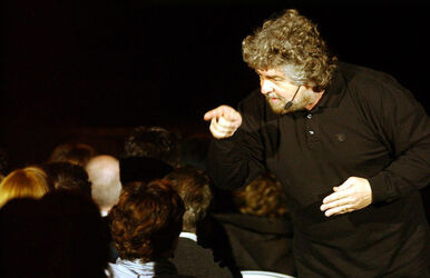 Bellinzona spettacolo comico Beppe Grillo