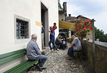 Mendrisio benedizione del pane di San Siro