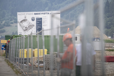 Ambr&igrave; Piotta cantiere nuova pista della Valascia