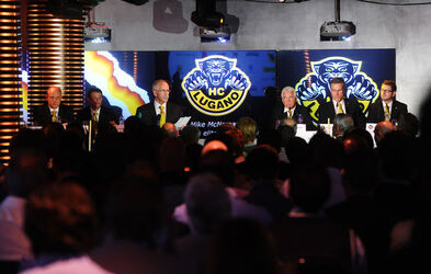 Hockey presentazione HC Lugano