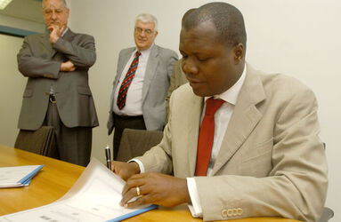 Rancate ricevimento ministro Costa d Avorio