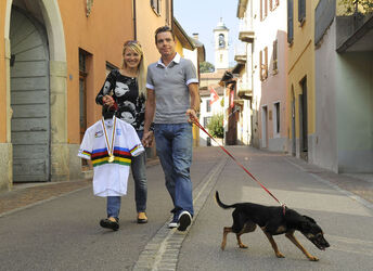 Ciclismo Cadel Evans Campione del mondo a Stabio