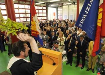 Chiasso inaugurazione nuovo centro polizia e pompieri