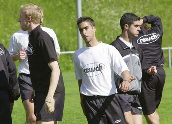 Calcio primo allenamento FC Lugano