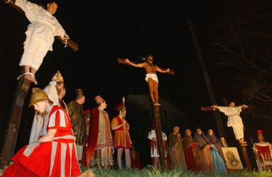 Coldrerio processione Mercoledi Santo