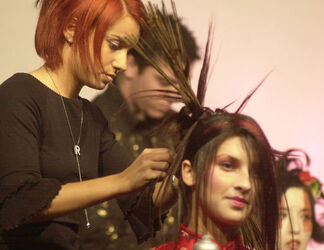 Bellinzona sfilata moda Coiffure Suisse Ticino