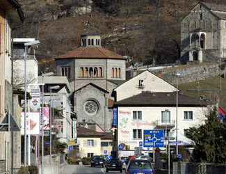 Biasca Chiesa e nucleo paese