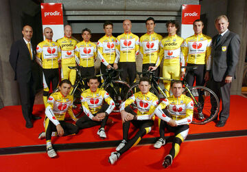 Ciclismo presentazione Saunier Duval Prodir Ciclismo presentazione Saunier Duval Prodir