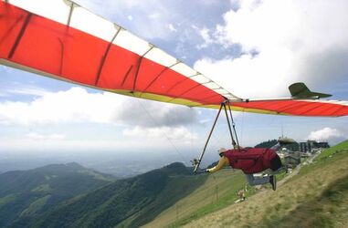 Monte Generoso prima coppa di volo delta