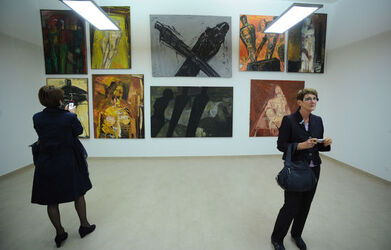 Ivo Soldini vernissage mostra Dipinti