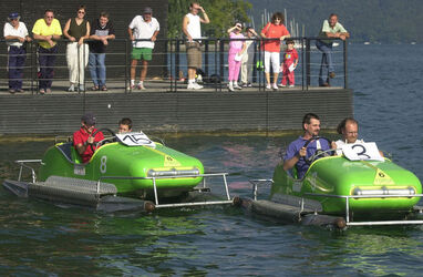 Lugano gare di pedalo