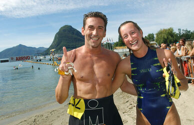 Lugano traversata a nuoto Lago Ceresio tradizioni