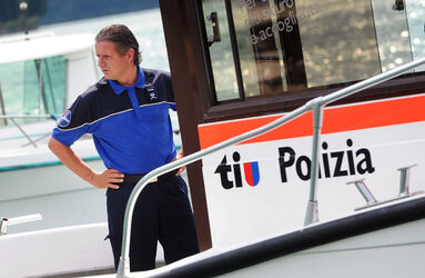 Lugano polizia lacuale