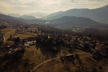 Capriasca nuclei paesi localit&agrave; paesaggio