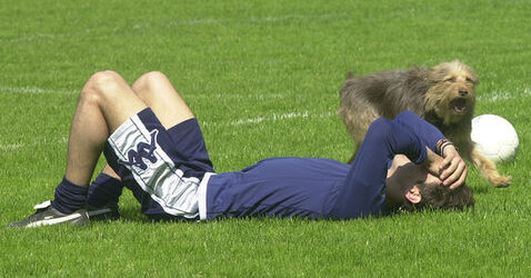 Calcio AC Bellinzona allenamento giocatori in sciopero