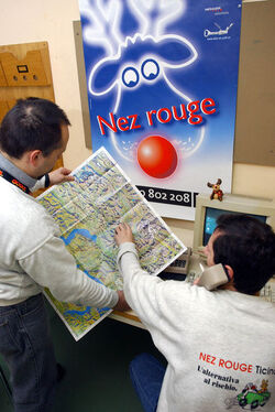 Rivera volontari Nez Rouge
