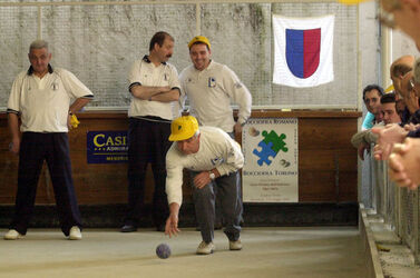 Bocce finale torneo Alpe Adria