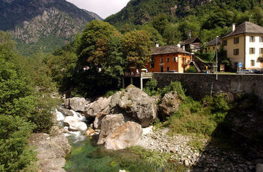 Prato Sornico veduta panoramica