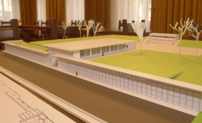 Faido modellino nuovo centro comunale