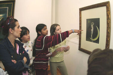 Bellinzona visita scuole a Villa CedriMostra