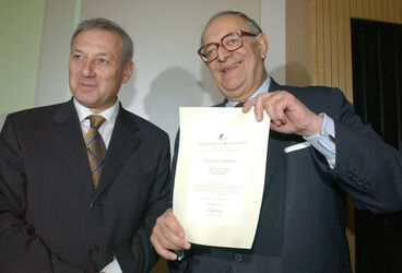 Lugano premio a Cornelio Sommaruga