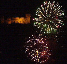 Bellinzona Festa Nazionale e fuochi d artificioPrimo d agosto